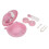 Conjunto 4 Peças Armazenamento Lentes Rosa 7