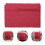 Masteelf Bett Sofa Seitenablage 89,00x33,00x1,00 cm Rot 5