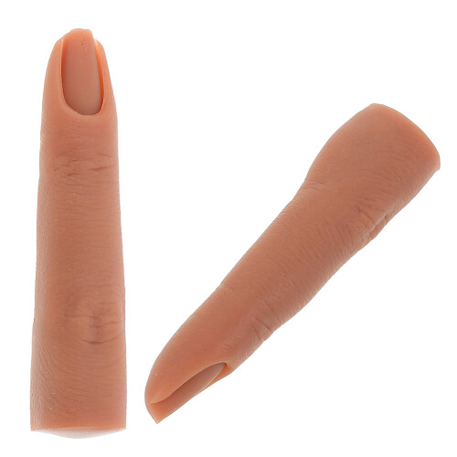 2 Stuks Siliconen Hand Mannequin Voor Nageltraining