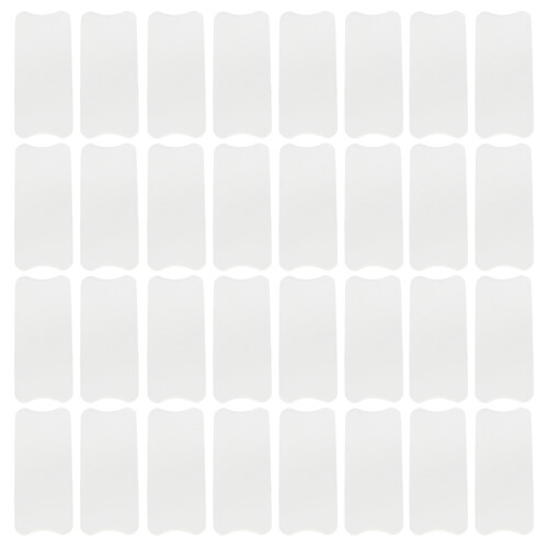60 Elf Oor Stickers Transparant Silica Gel