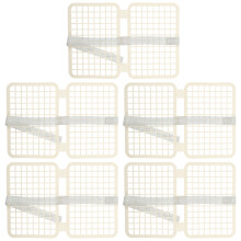 5Stk/Set Kleidungs-Stapelplatte -Organizer Kunststoff