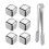 1 Set De Cubes De Glace En Acier Inoxydable Pour Whisky 7