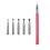 2 Pezzi Kit Manicure Penna Pittura 5 Testine Rosa+ 10