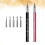 2 Pezzi Kit Manicure Penna Pittura 5 Testine Rosa+ 4