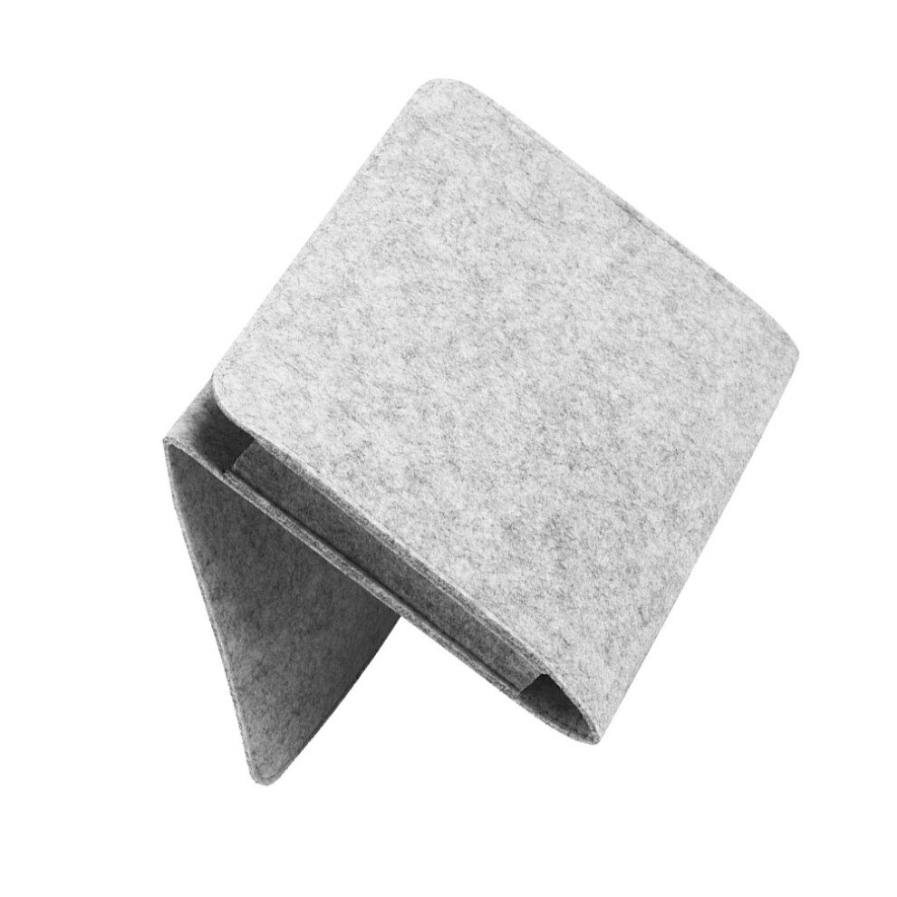 Hair Felt Storage Pouch, Bedside Storage Bag, Household Felt Organizer-image