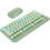 1Set Lightweight Wireless Keyboard Mouse for Laptop Computer Use 1