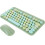 1Set Lightweight Wireless Keyboard Mouse for Laptop Computer Use 11