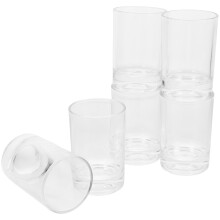 6 Sztuk Szklanej Filiżanki Na Mleko, Sok, Wodę, Kawę