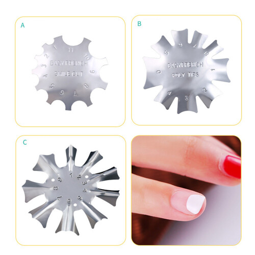 6 Unidades Aço Inoxidável Unhas Modelo A 2 Cada 1