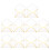 10 Unidades Envelope Cartão Greeting Vintage 1