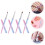 4 Pcs Pinceis Para Unhas, Gel, Desenho 5