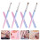 4 Pcs Pinceis Para Unhas, Gel, Desenho 3