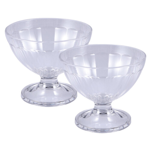 2Stk 200Ml Leere Eiscreme Cup Schüssel Für Party Strand