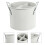 1Pc Cutlery Storage Cylinder Bin Tableware Jar 3