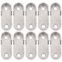 10 Pezzi Supporti Per Asta Armadio Ganci Doccia