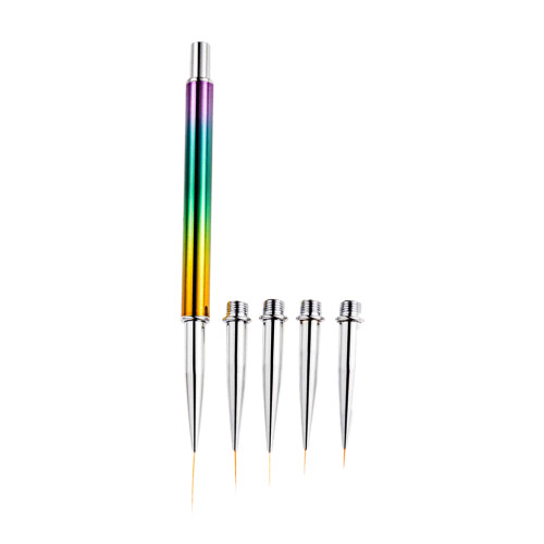 Set Per Nail Art Con Testine Ricambio Per Gel E Estensioni 1