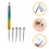 Set Per Nail Art Con Testine Ricambio Per Gel E Estensioni 5