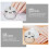 2Pcs De Para Removedor De Esmalte Unhas Desinfecção 11