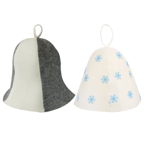 2 Unidades Chapéus De Para Sauna Absorventes 1