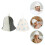 2 Unidades Chapéus De Para Sauna Absorventes 3