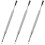 3Pcs Alicate Removedor De Cutícula E Empurrador De Pele 1