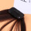 Front Fransen Clip In Luftfransen Haarteil Dunkelbraun 11