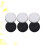 3Pcs Redonda Para Pincéis De Maquiagem Com Esponja 9