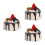 3 Unidades Cupcake Artificial Decoração Fotografia 10