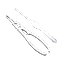 1 Set Zinklegering Garnaal Prawn Schiller Seafood Kraag Remover