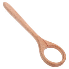 Wood Dough Whisk With Ergonomic Handle For Sourdough And Bread Mixing