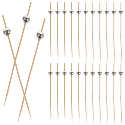 100 Stuks Bamboe Cocktail Prikjes Voor Hapjes
