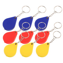 27 Teile Faltlupe Schlüsselanhänger Taschenlupe Für