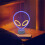 Neon Sign Alien Pattern Lamp Decorative Light 3