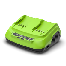 40V Dual-Slot Charger 8A
