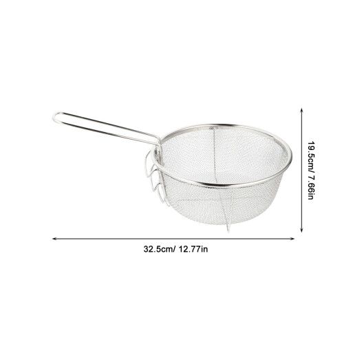 2Stk Schaumlöffel Frittierkorb Für Hähnchen 2