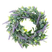 Künstlicher Lavendelkranz Grün Langlebiger Wand- Und Türschmuck