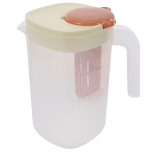 2200ml cold water pitcher with lid and spout for fridge door