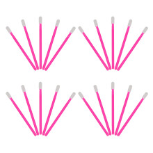 100 Wegwerp Lippenborstels Voor Lipliner, Lippenstift En Gloss