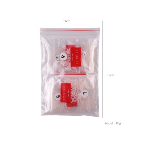 500 Unidades Placas De Unhas Falsas -Lua Para De Manicure 1