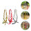 3Pcs Refletiva Para Repelir No Quintal E 4