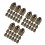 75 Bronze Windspiel Mini Glockenanhänger Für DIY 4