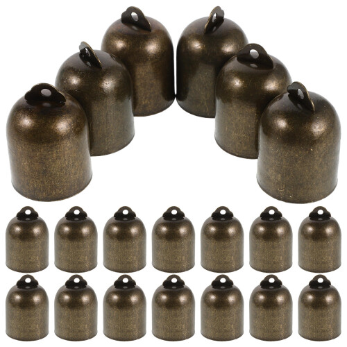 75 Bronze Windspiel Mini Glockenanhänger Für DIY 1