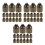 75 Bronze Windspiel Mini Glockenanhänger Für DIY 10