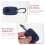 2 Siliconen Sleutelhanger Beschermlaag Voor Tile Mate Pro 2