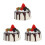 3 Pezzi Cupcake Finto Realistico Per Fotografia Cucina 8
