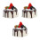 3 Pezzi Cupcake Finto Realistico Per Fotografia Cucina 6