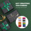 20X Polyester Decoratieve Voor Cadeauversiering En DIY 10