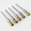 Mini brosses de polissage, tige de 2.35mm, ensemble de fer en 4