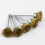 Mini brosses de polissage, tige de 2.35mm, ensemble de fer en 5