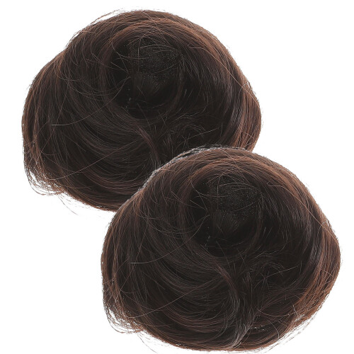 2 Pezzi Con Clip Orecchie Per Chignon